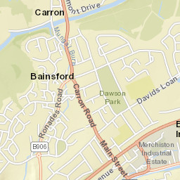 New Carron Road, Falkirk FK2, UK Street Map