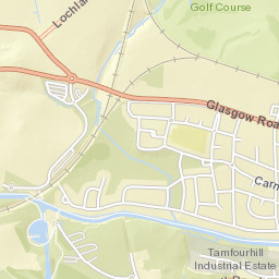 A803, Falkirk, UK Street Map