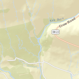 Crow Road, Glasgow, East Dunbartonshire, UK Street Map