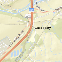 1 Almond Drive, Banknock, Falkirk FK4, UK Street Map