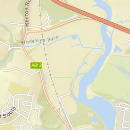 A82, Dumbarton, West Dunbartonshire G82, UK Street Map