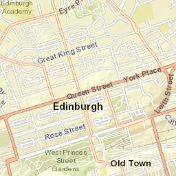 Rose Street South Lane, Edinburgh, City of Edinburgh EH2, UK Street Map