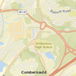 2 Siskin Way, Cumbernauld, Glasgow Street Map