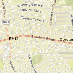 98 Corstorphine High Street, Edinburgh Street Map