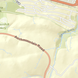 Auchmountain Road, Greenock, Inverclyde PA15, UK Street Map