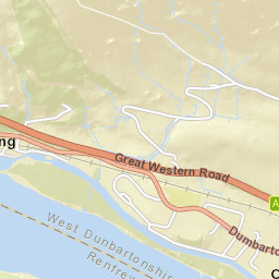1-2 Dumbarton Road, Bowling, Glasgow, West Dunbartonshire G60 Street Map
