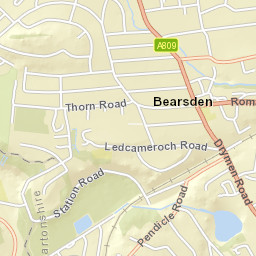 16 Thorn Drive, Bearsden, Glasgow, East Dunbartonshire Street Map