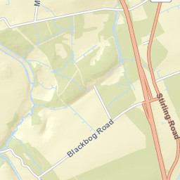 Spairdrum Road, North Lanarkshire, UK Street Map