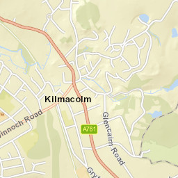 5 Port Glasgow Road, Kilmacolm, Inverclyde PA13 4ER, UK Street Map