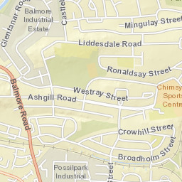 27 Lamb Street, Glasgow, Glasgow City Street Map