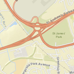 37 Ferguslie Park Avenue, Paisley, Renfrewshire Street Map