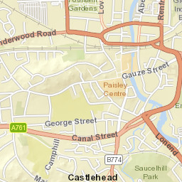 69 High Street, Paisley, Renfrewshire PA1 2AY Street Map