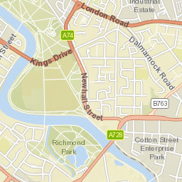 London Road, Glasgow, Glasgow City G40 Street Map