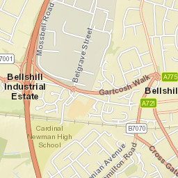 A721, Bellshill, North Lanarkshire ML4 3PD Street Map