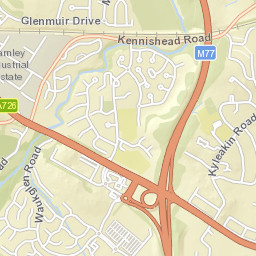 16-18 Kilmuir Road, Glasgow, Glasgow City Street Map