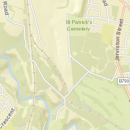 159 Jerviston Street, New Stevenston, Motherwell, North Lanar Street Map