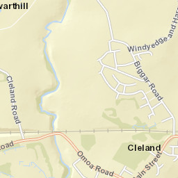 70 Chapel St, Cleland, North Lanarkshire ML1, UK Street Map