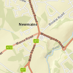 83-109 Westwood Road, Newmains, North Street Map