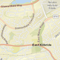 Stewartfield Way, East Kilbride, South Lanarkshire G74, UK Street Map