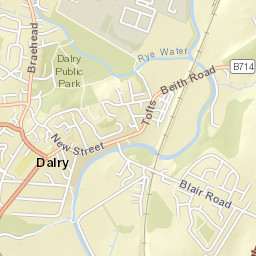 21 North Street, Dalry, North Ayrshire KA24, UK Street Map