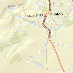 64 B706, Dunlop, East Ayrshire KA3, UK Street Map