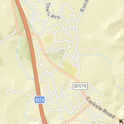 M74, Lanark, South Lanarkshire ML11, UK Street Map