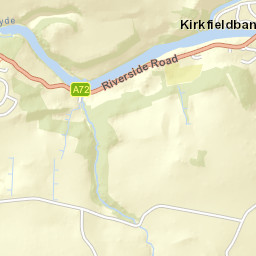 104 Riverside Road, Kirkfieldbank, Lanark, South Lanarkshire  Street Map