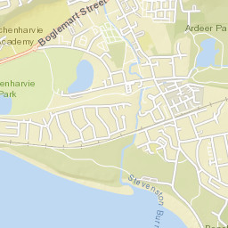 73, North Ayrshire, UK Street Map