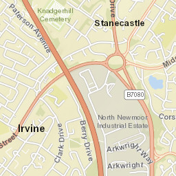 173 Bank Street, Irvine, North Ayrshire Street Map