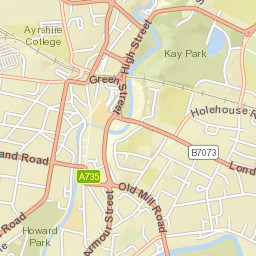 30 London Road, Kilmarnock, East Ayrshire Street Map