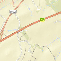 A77, Kilmarnock, East Ayrshire KA1, UK Street Map