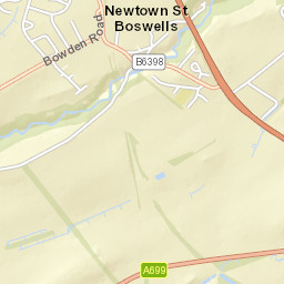 1, Melrose, Scottish Borders TD6, UK Street Map