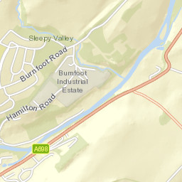 1 Burnhead Road, Hawick, Scottish Borders Street Map