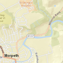 3-3A Bridge Street, Morpeth, Northumberland NE61 1NT, UK Street Map