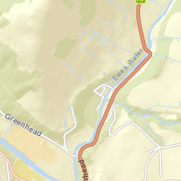 A7, Langholm, Dumfries and Galloway DG13, UK Street Map