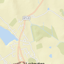 10 Princes Street, Lochmaben, Dumfries and Galloway DG11, UK Street Map