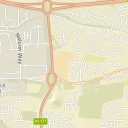 Nelson Way, Cramlington, Northumberland NE23, UK Street Map