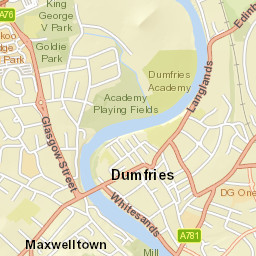 2 Saint Mary\'s Street, Dumfries, Dumfries and Galloway Street Map