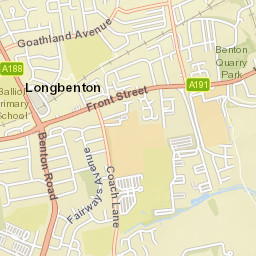 34 Gladstonbury Place, Newcastle upon Tyne, Tyne and Wear NE1 Street Map