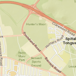 97-98 Sidney Grove, Newcastle upon Tyne, Tyne and Wear NE4, U Street Map