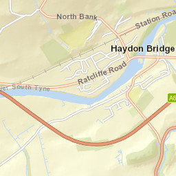 1 Ratcliffe Rd, Haydon Bridge, Hexham, Northumberland NE47 6E Street Map
