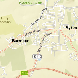 Main Road, Ryton, Tyne and Wear NE40, UK Street Map
