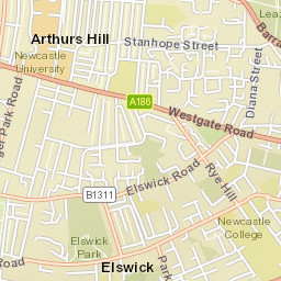 271 Stanhope Street, Newcastle upon Tyne Street Map