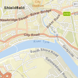 Hillgate, Gateshead, Tyne and Wear NE8, UK Street Map