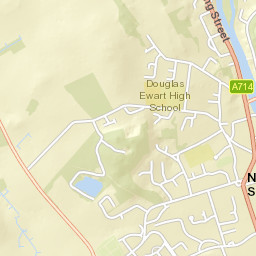 54 Victoria Street, Newton Stewart, Dumfries and Galloway Street Map