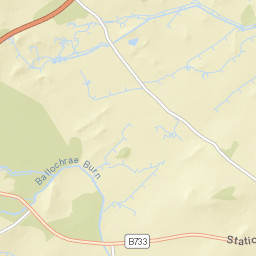 B733, Newton Stewart, Dumfries and Galloway DG8, UK Street Map