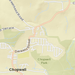 Clayton Terrace Road, Newcastle upon Tyne Street Map