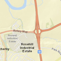 Eastern Way, Carlisle, Cumbria CA1, UK Street Map