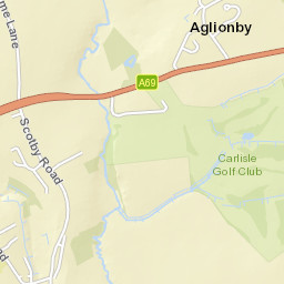 A69, Carlisle, Cumbria CA4, UK Street Map