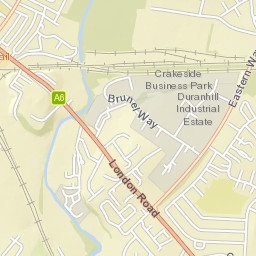 Harraby Green Road, Carlisle, Cumbria CA1 Street Map